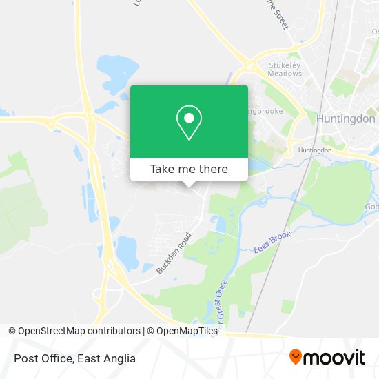 Post Office map
