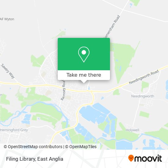 Filing Library map