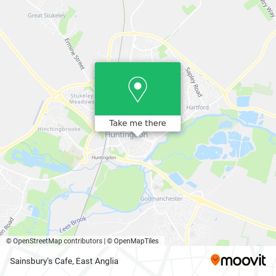 Sainsbury's Cafe map