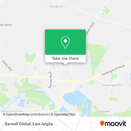 Barwell Global map