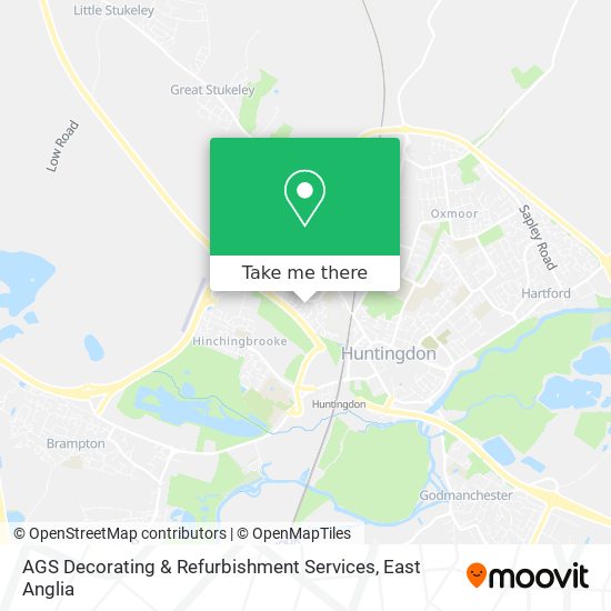 AGS Decorating & Refurbishment Services map