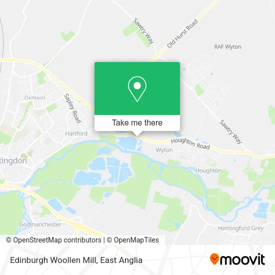 Edinburgh Woollen Mill map