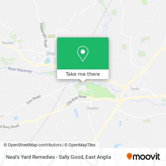 Neal's Yard Remedies - Sally Good map