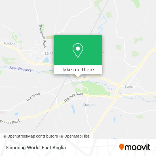 Slimming World map