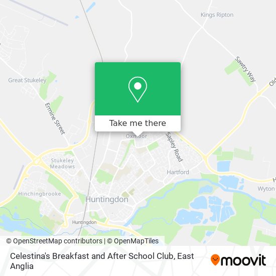 Celestina's Breakfast and After School Club map