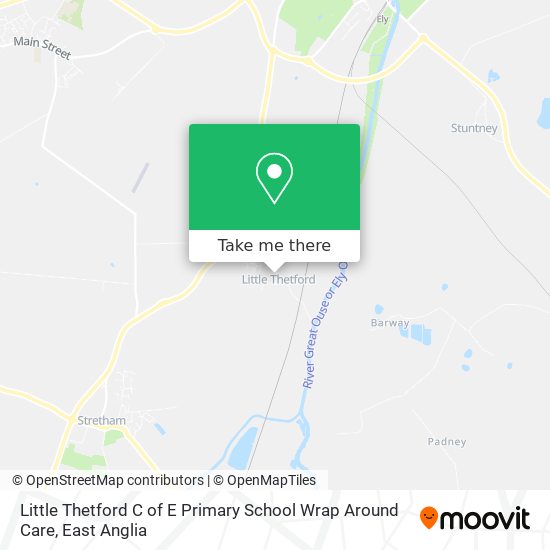 Little Thetford C of E Primary School Wrap Around Care map