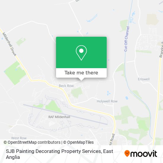 SJB Painting Decorating Property Services map