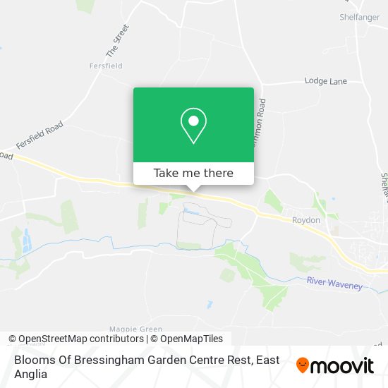 Blooms Of Bressingham Garden Centre Rest map