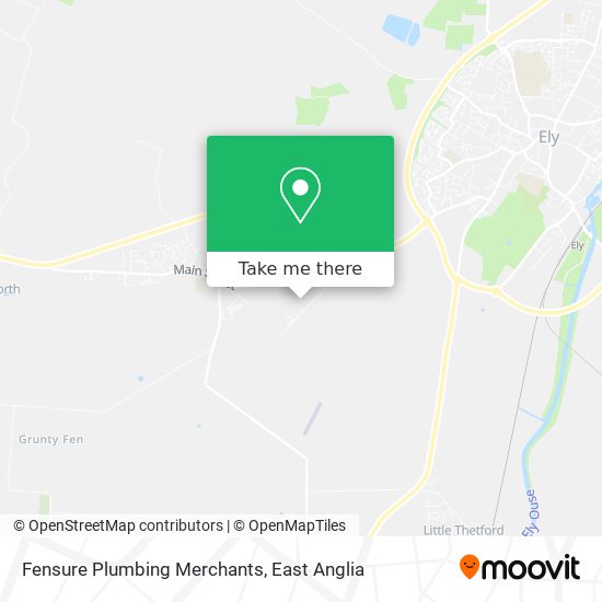 Fensure Plumbing Merchants map