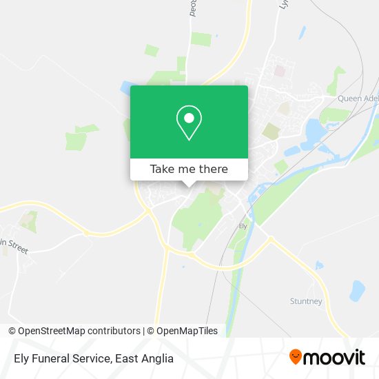 Ely Funeral Service map