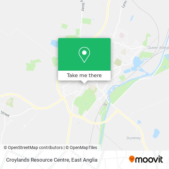 Croylands Resource Centre map