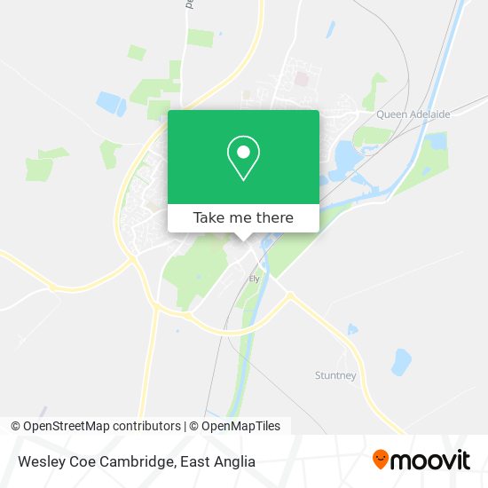 Wesley Coe Cambridge map