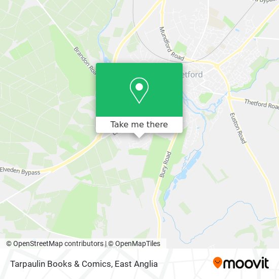 Tarpaulin Books & Comics map