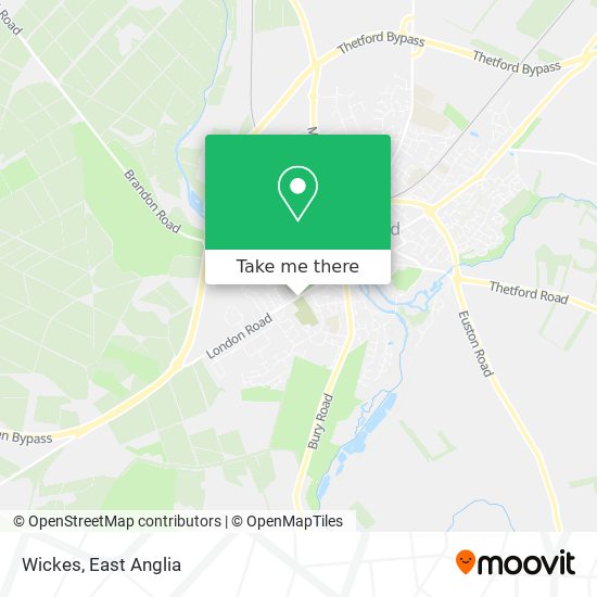 Wickes map