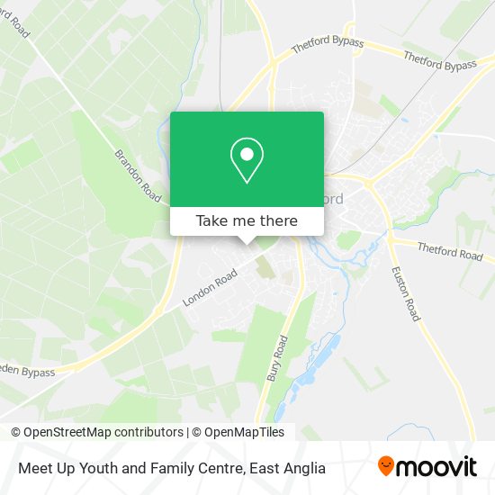 Meet Up Youth and Family Centre map