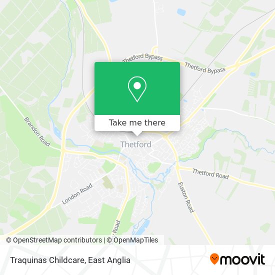 Traquinas Childcare map