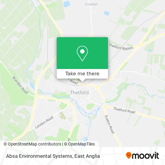 Absa Environmental Systems map