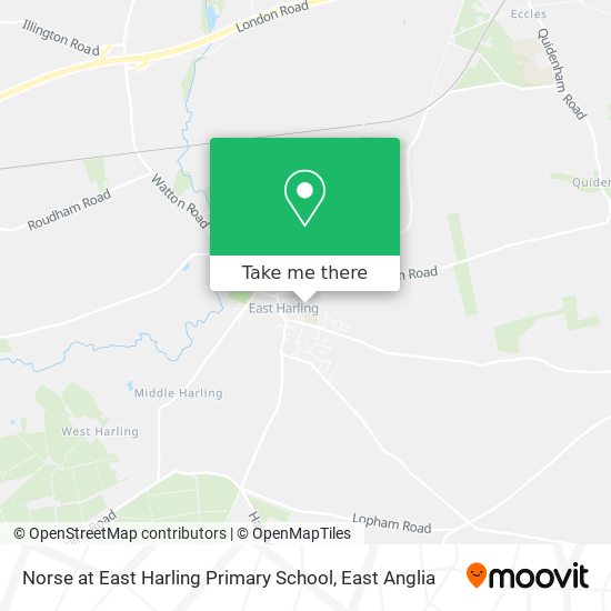 Norse at East Harling Primary School map