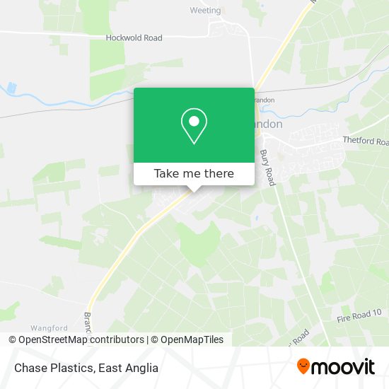 Chase Plastics map