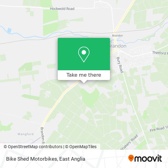 Bike Shed Motorbikes map