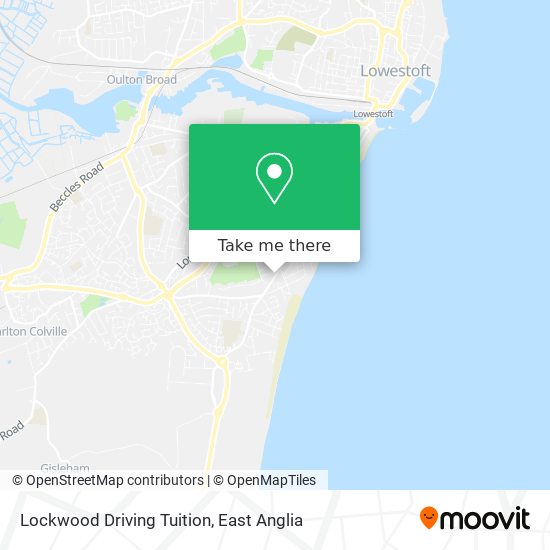 Lockwood Driving Tuition map