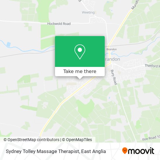 Sydney Tolley Massage Therapist map