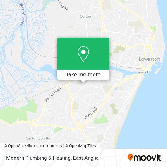 Modern Plumbing & Heating map