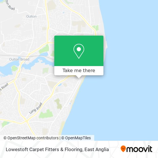 Lowestoft Carpet Fitters & Flooring map