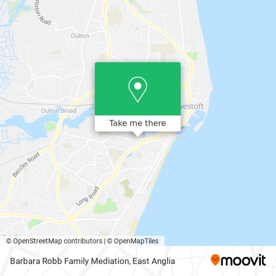 Barbara Robb Family Mediation map