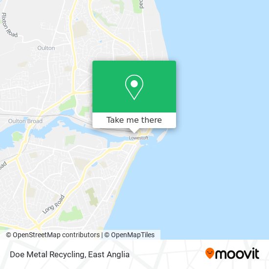 Doe Metal Recycling map