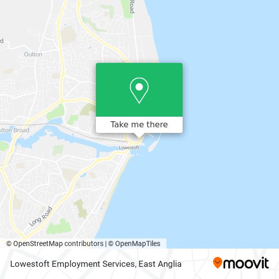 Lowestoft Employment Services map