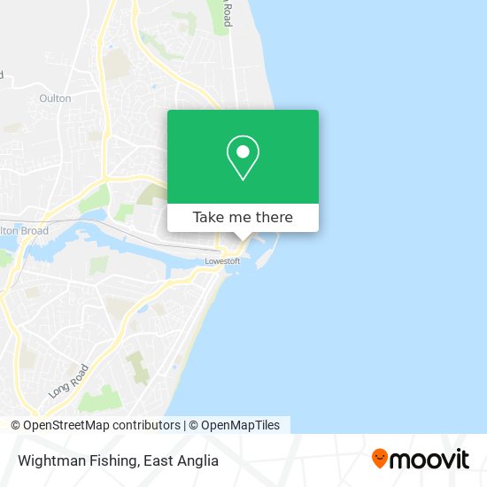 Wightman Fishing map