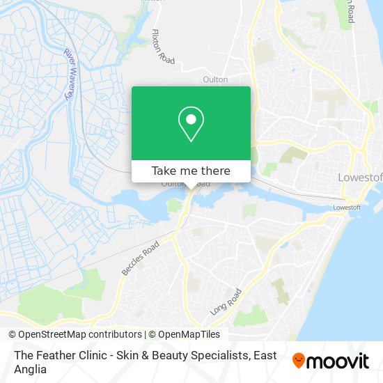 The Feather Clinic - Skin & Beauty Specialists map