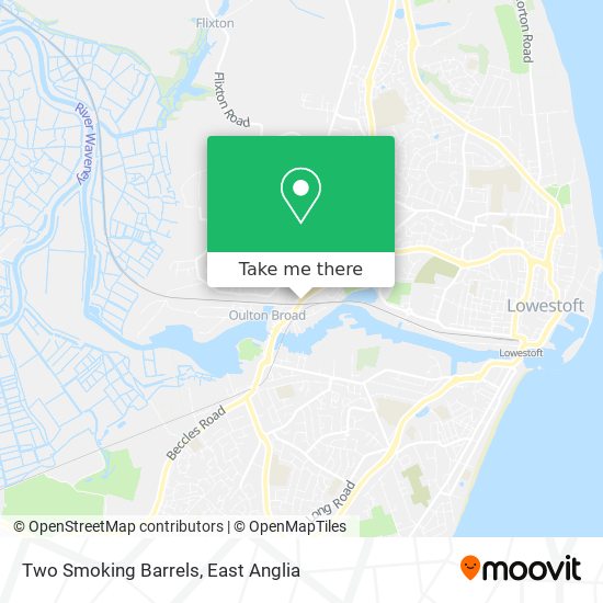 Two Smoking Barrels map
