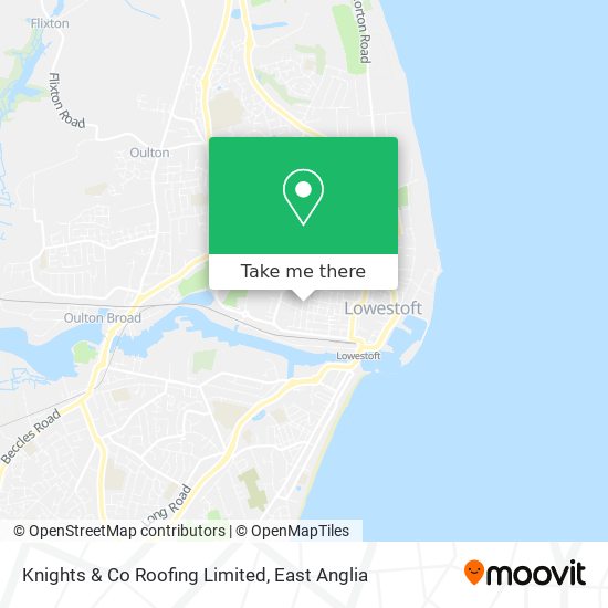 Knights & Co Roofing Limited map