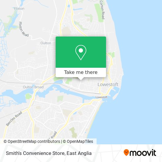 Smith's Convenience Store map