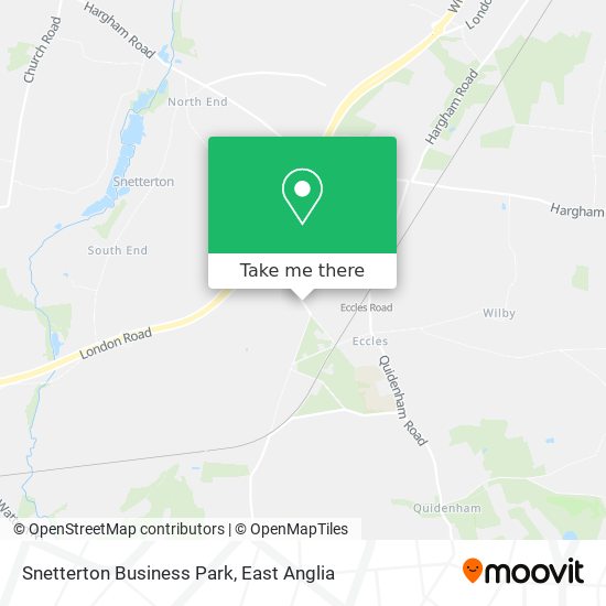 Snetterton Business Park map