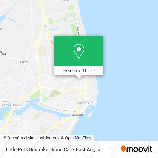 Little Pets Bespoke Home Care map