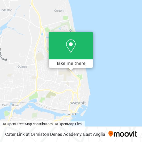 Cater Link at Ormiston Denes Academy map