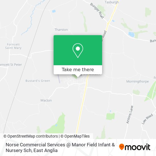 Norse Commercial Services @ Manor Field Infant & Nursery Sch map