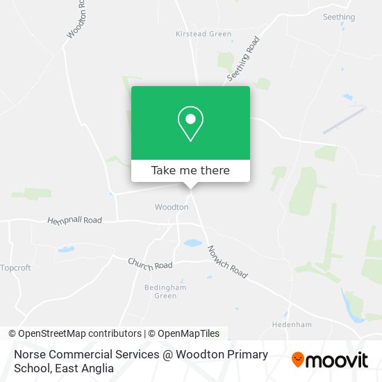 Norse Commercial Services @ Woodton Primary School map