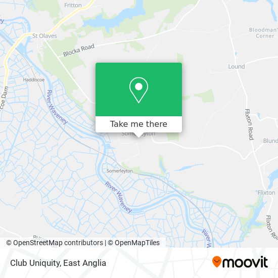 Club Uniquity map