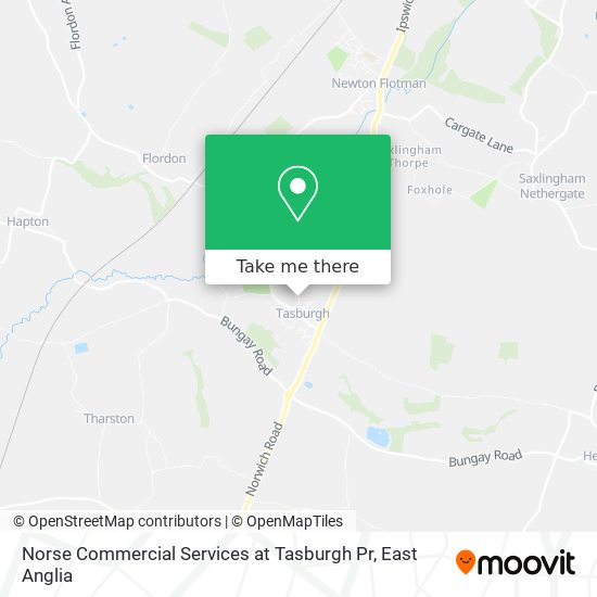 Norse Commercial Services at Tasburgh Pr map