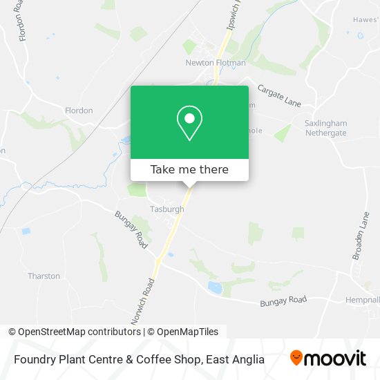 Foundry Plant Centre & Coffee Shop map