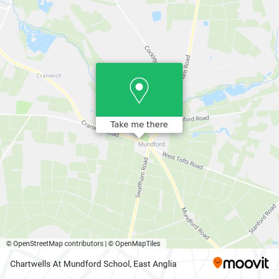 Chartwells At Mundford School map