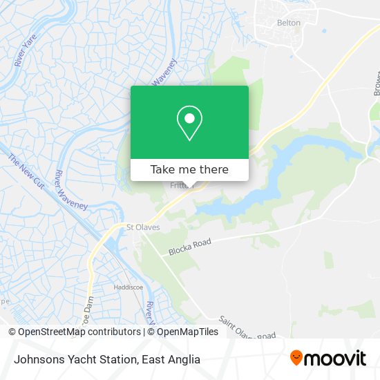 Johnsons Yacht Station map