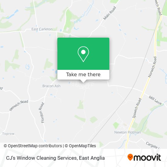 CJ's Window Cleaning Services map