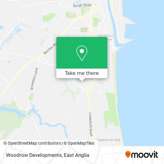 Woodrow Developments map