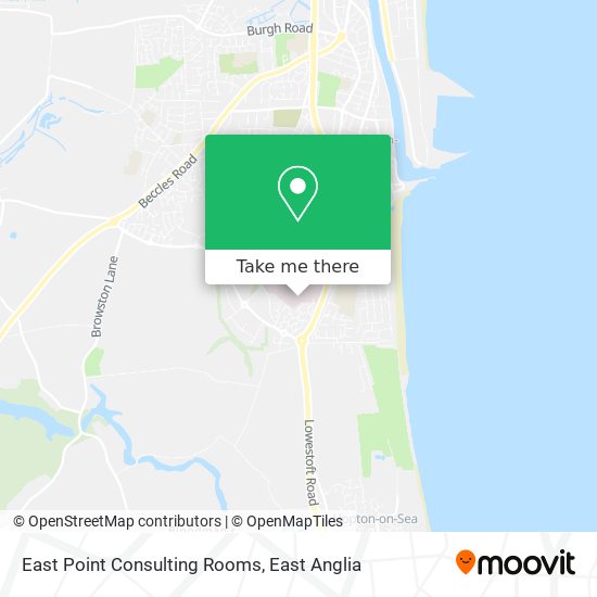 East Point Consulting Rooms map