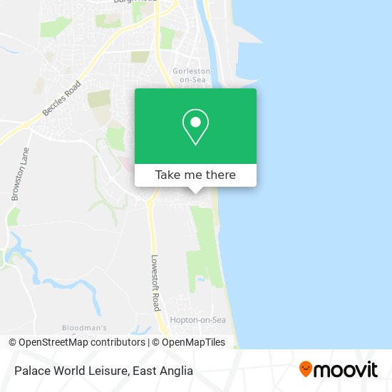 Palace World Leisure map
